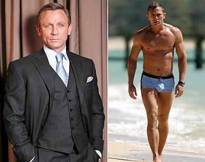 Daniel Craig revine in 2015 in rolul lui James Bond, care l-a facut un sex simbol. Cum arata actorul considerat un simbol al elegantei britanice la debutul in cinematografie