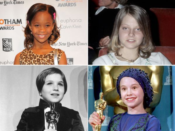 Actori-copii de Oscar: Quvenzhan eacute; Wallis, la 9 ani poate fi cea mai tanara castigatoare. Cele mai mici nominalizate la Oscar si blestemele lor