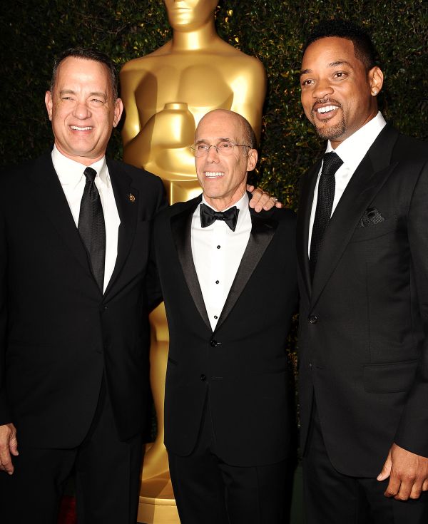 Tom Hanks, Jeffrey Katzenberg si Will Smith