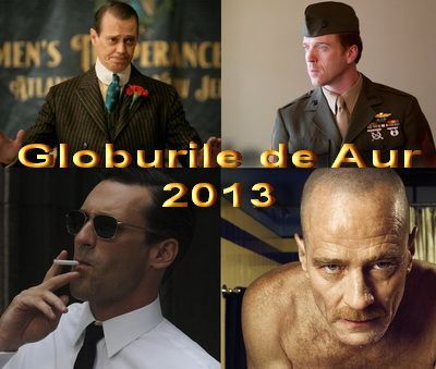 Globurile de Aur 2013: rolul celui mai iubit sociopat din lume, favorit la marele premiu. 5 staruri care se lupta pentru cel mai bun actor intr-un serial de drama