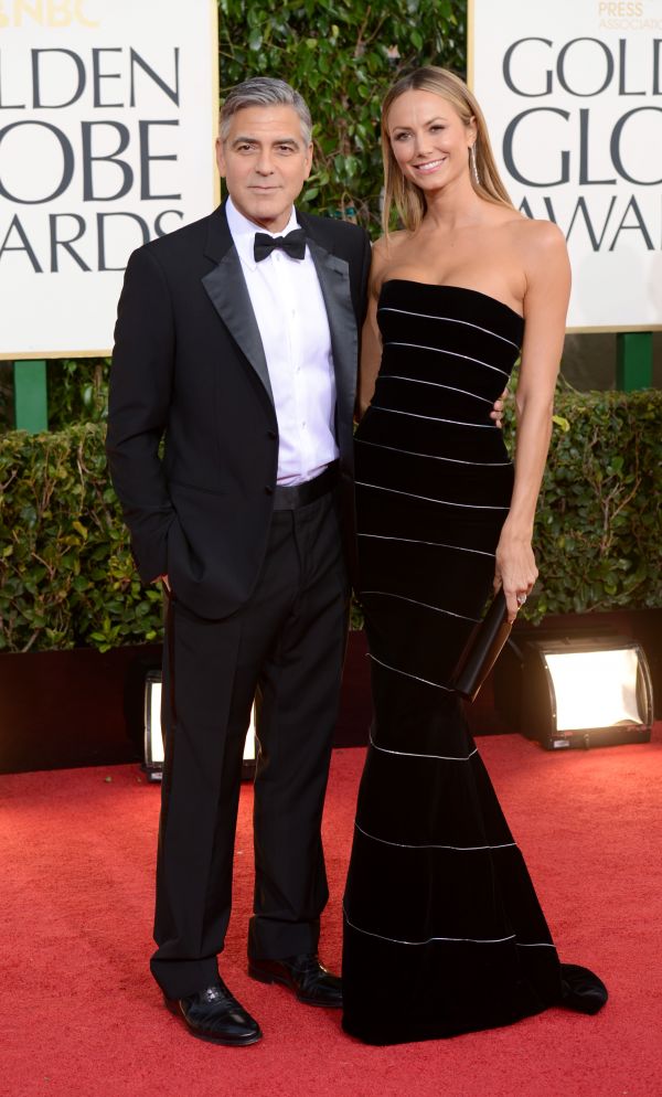 George Clooney & Stacy Keibler 