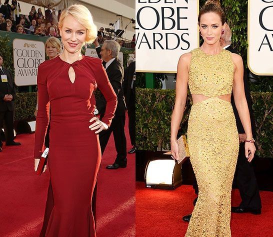 Globurile de Aur 2013: cele mai bine imbracate actrite si cele mai frumoase momente de pe covorul rosu
