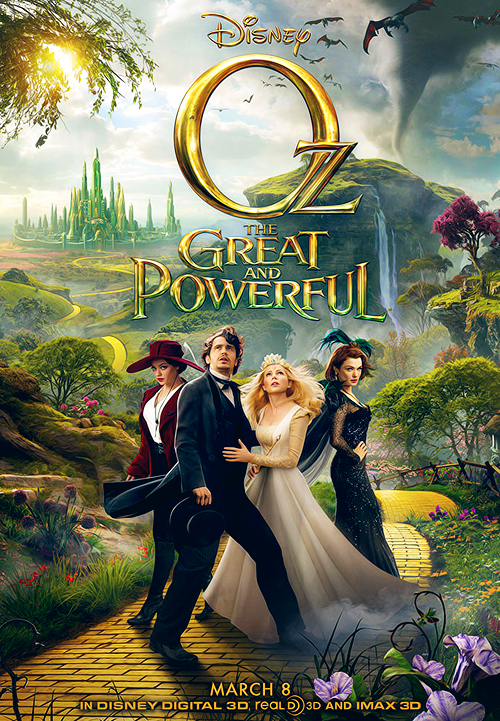 Premiere la cinema: Oz, The Great and The Powerful, super productia de 200 de milioane de $ a celor de la Disney
