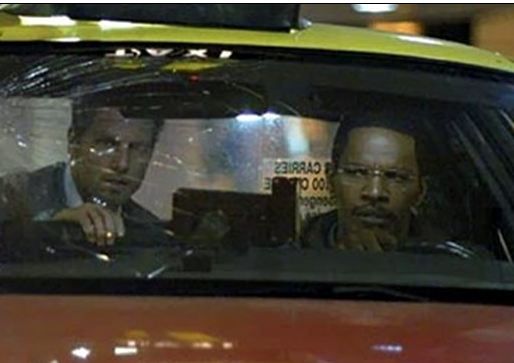 Collateral: Tom Cruise chiar era in masina in scena in care Jamie Foxx face accidentul. Actorul nu si-a dorit sa fie inlocuit de o dublura.