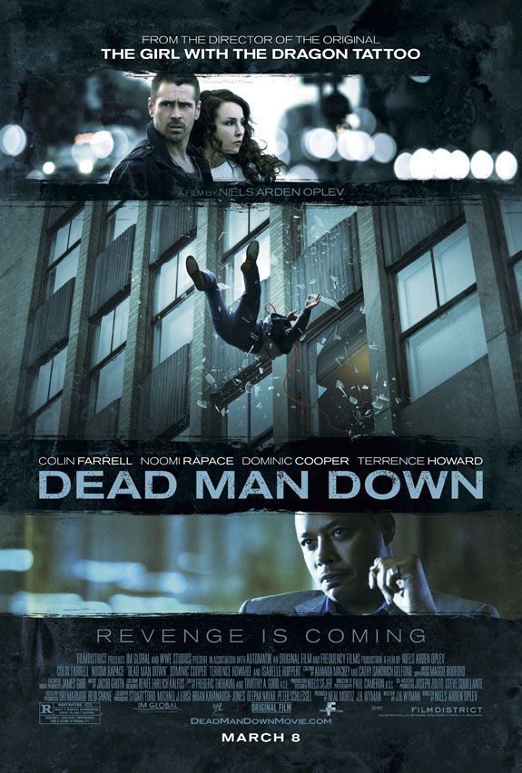 Premiere la cinema: Colin Farrell si Noomi Rapace pun la cale o razbunare sangeroasa in Dead Man Down, un thriller spectaculos