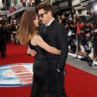 Robert Downey Jr: actorul a aratat cat de indragostit este de sotia sa la premiera Iron Man 3 din Marea Britanie