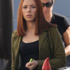 Captain America: The Winter Soldier, primele imagini cu Scarlett Johansson si Samuel L. Jackson de la filmari