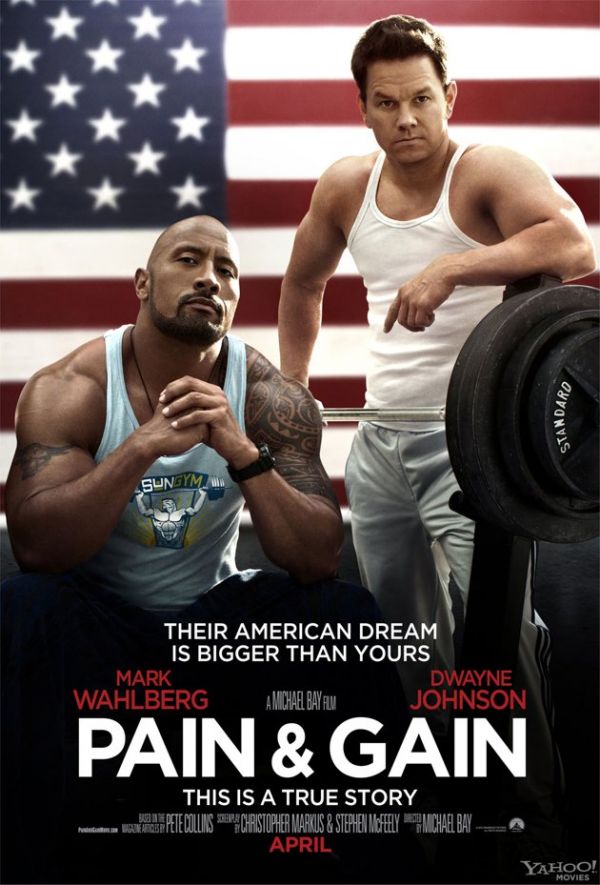 Premiere la cinema: Mark Wahlberg si Dwayne Johnson aduc batalia muschilor in Pain and Gain
