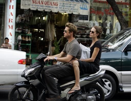 Angelina Jolie si Brad Pitt