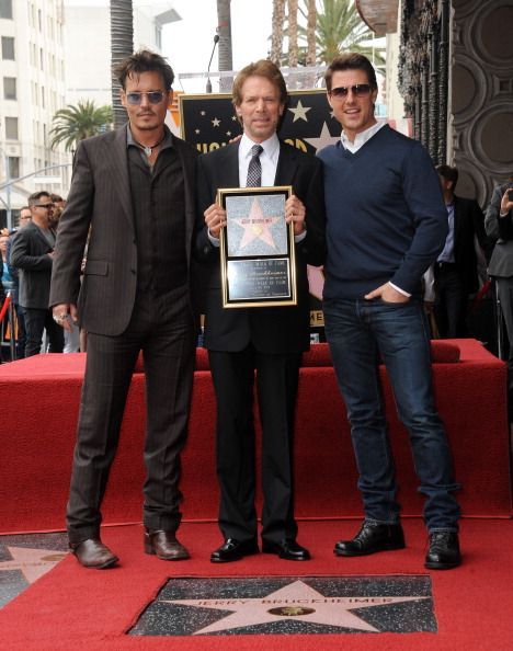Jerry Bruckheimer: omul din spatele seriei Piratii din Caraibe a primit o stea pe Walk of Fame, Johnny Depp si Tom Cruise au fost prezenti