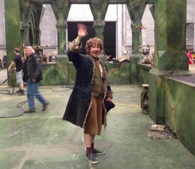 Martin Freeman si-a luat adio de la Bilbo Baggins: filmarile pentru trilogia The Hobbit s-au incheiat