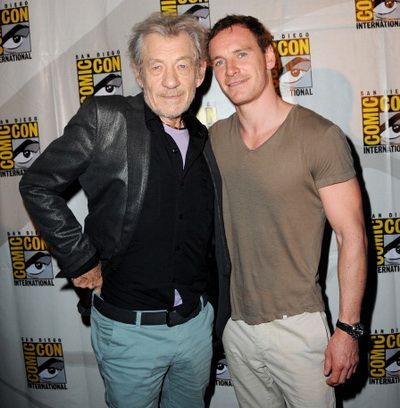 Comic-Con: cele doua generatii din X-men Days of Future Past s-au reunit la San Diego, Hugh Jackman, Ian McKellen si Michael Fassbender au produs isterie in randul fanilor