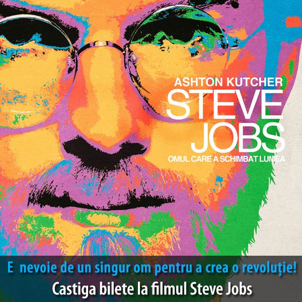 INCONT.RO te trimite la film: castiga o invitatie dubla la Steve Jobs. Omul care a schimbat lumea