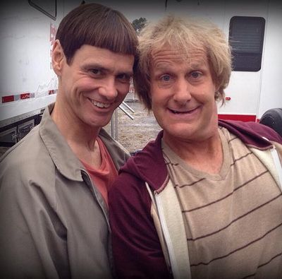 Jim Carrey si Jeff Daniels au inceput filmarile la Dumb and Dumber To: cum arata cei doi actori dupa 20 de ani la comedia care i-a facut celebri