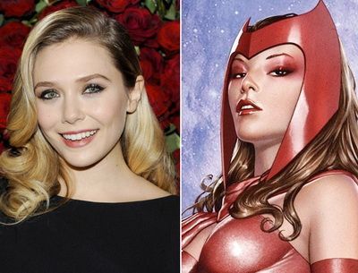 Elizabeth Olsen: actrita o va juca pe Scarlet Witch in The Avengers: Age of Ultron