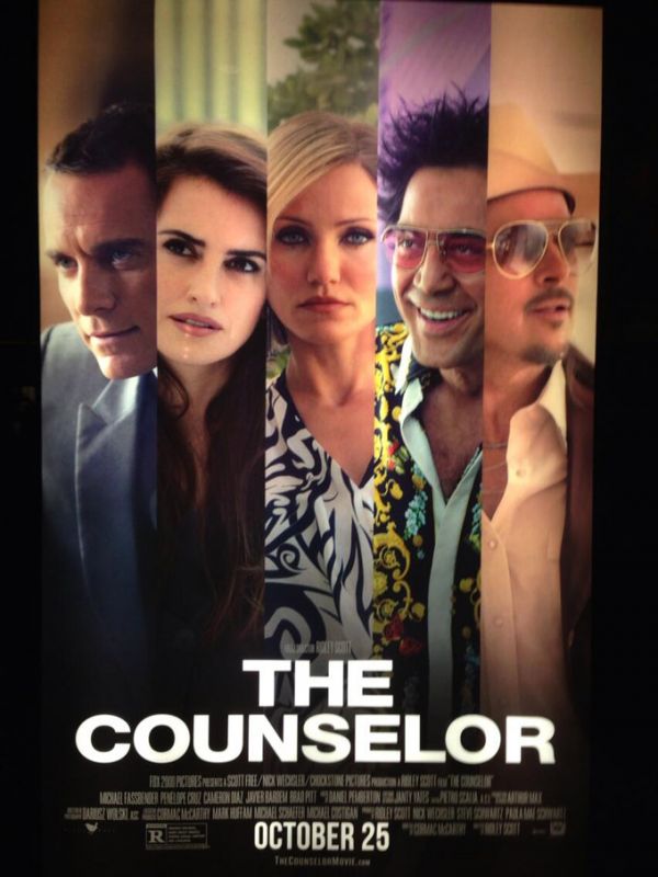 Premiere la cinema: The Counselor, un thriller intens si violent cu Michael Fassbender si Brad Pitt