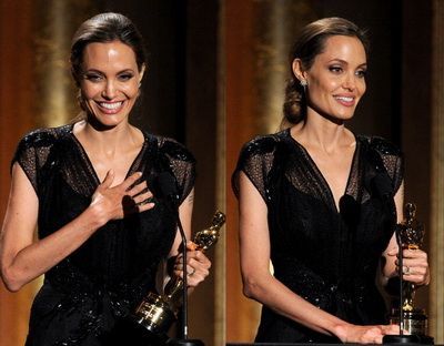 Angelina Jolie a fost recompensata cu un Oscar onorific: actrita a oferit unul dintre cele mai emotionante momente din industrie in acest an