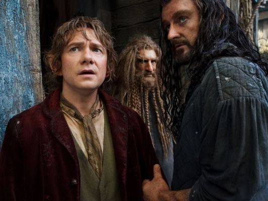 Imagini noi din cel mai asteptat film al anului. Cum arata Gandalf si Bard the Bowman in fotografiile din The Hobbit: Desolation of Smaug