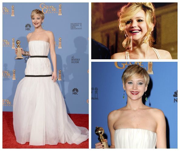 Jennifer Lawrence a castigat cel de-al doilea trofeu consecutiv la Globurile de Aur. Cum a impresionat in American Hustle actrita care are doar 23 de ani