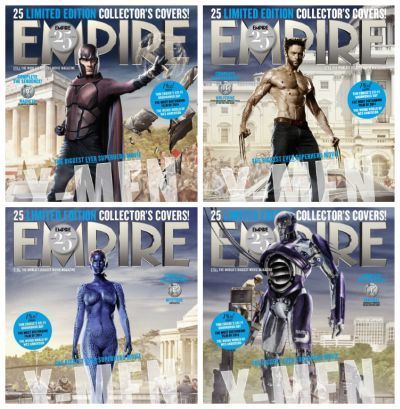 X-men: Days of Future Past, cel mai mare film cu super eroi facut vreodata? Revista Empire sarbatoreste 25 de ani cu o editie speciala dedicata mutantilor X-men