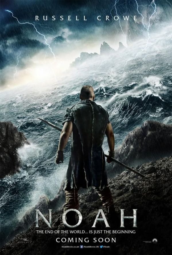 Premiere la cinema: Russell Crowe aduce Potopul in Noah, super productia care sparge barierele