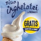 (P) Sarbatoreste pe 21 aprilie Ziua Inghetatei de la McDonald s