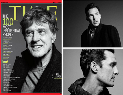 Revista TIME a publicat topul celor mai influente 100 de personalitati din lume: Benedict Cumberbatch, Robert Redford si Matthew McConaughey, alaturi de Vladimir Putin si Beyonce