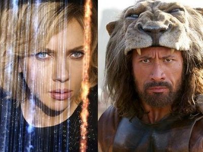 Scarlett Johansson l-a batut pe Dwayne Johnson in box-office: filmul Lucy l-a depasit pe Hercules si este cel mai urmarit film al momentului in SUA