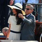 George Clooney s-a casatorit civil, luni, la Venetia: cum arata sotia lui, in rochia de mireasa