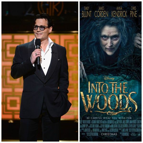 Imagini superbe din Into The Woods : cum arata Johnny Depp in rolul Lupului. Inca o transformare magistrala a actorului