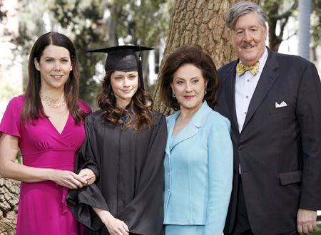 Drama pentru echipa filmului Fetele Gilmore . Actorul Edward Herrmann a murit