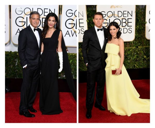 Cele mai frumoase cupluri de la Gala Globurilor de Aur: sotia lui George Clooney, supranumita o Audrey Hepburn moderna . Vezi galerie foto