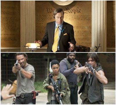 Record in televiziunea americana: Better Call Saul, spin off-ul show-ului Breaking Bad, cele mai bune cifre la debut din istoria televiziunii prin cablu. The Walking Dead, revenire spectaculoasa