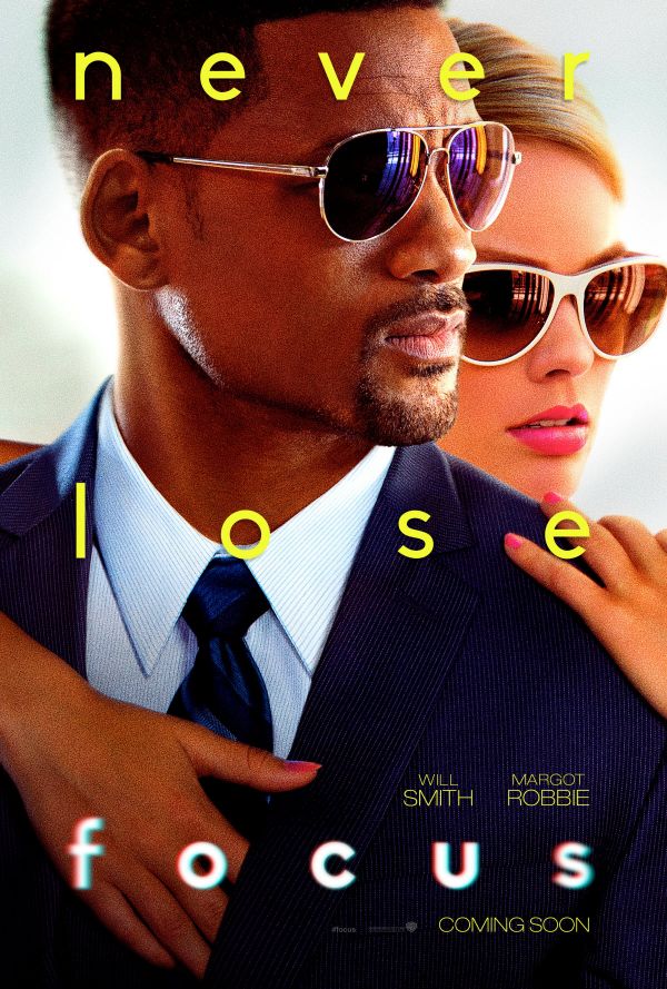 Premiere la cinema: Focus, un film captivant, cu Will Smith si Margot Robbie