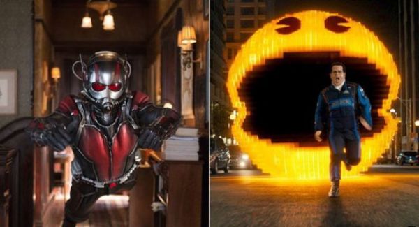 Ant-Man ramane numarul 1 in SUA: productia Pixels , cu Adam Sandler, esec in box-office-ul american