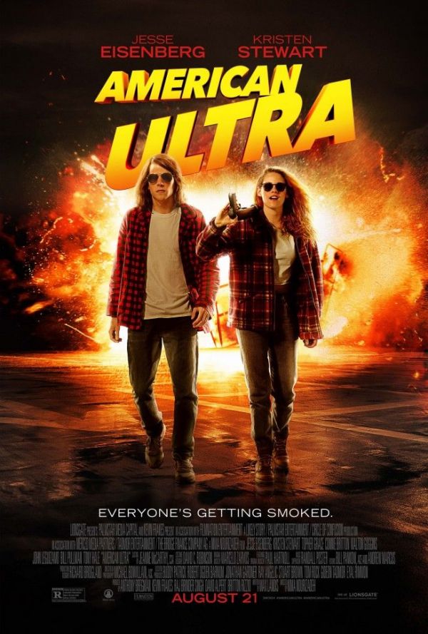 Premiere la cinema: American Ultra, o comedie neobisnuita, cu Kristen Stewart si Jesse Eisenberg