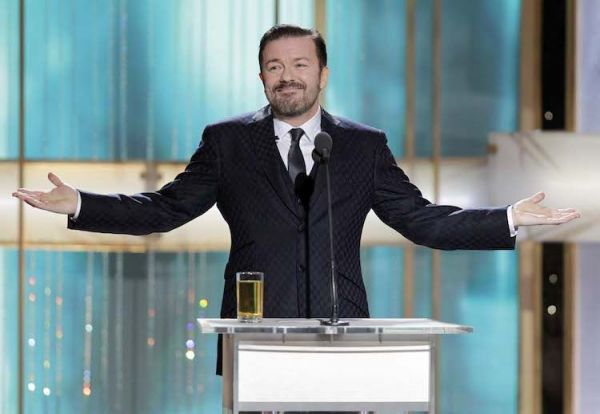 Ricky Gervais va fi gazda Premiilor Globurilor de Aur, in 2016, pentru a patra oara