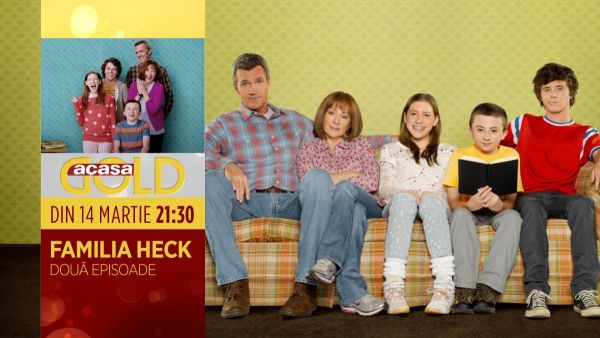 Familia Heck vine cu un nou sezon, din 14 martie, la GOLD!