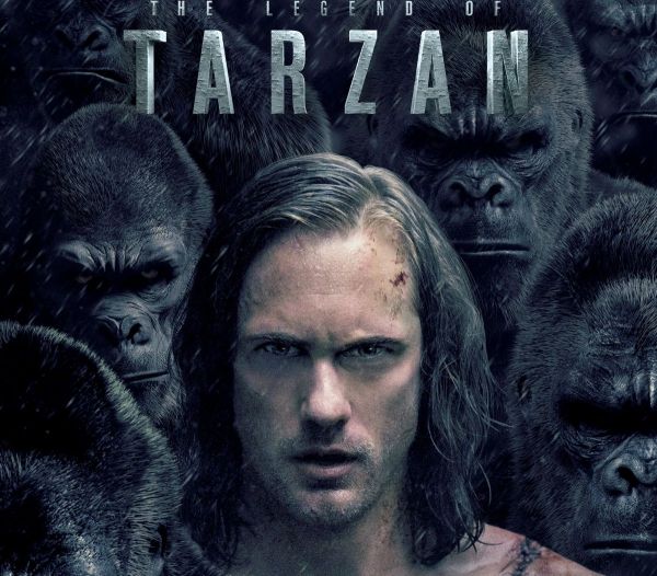 Tarzan, inconjurat de maimute. Posterul spectaculos cu Alexander Skarsgard pentru The Legend of Tarzan : vezi si cel mai recent clip