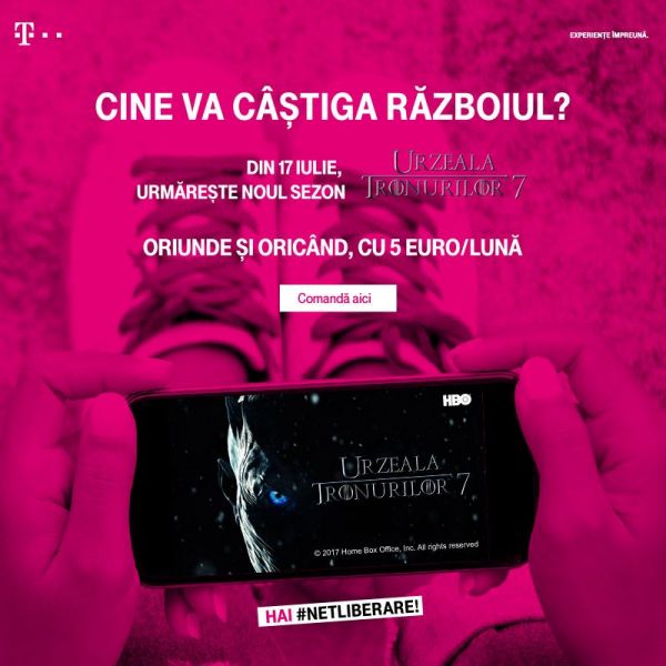 S-a intors Khaleesi, Regina Dragonilor! Cel de-al saptelea sezon din Game of Thrones poate fi vizionat si pe telefonul mobil