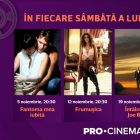 Maraton de filme romantice și de comedie la PRO Cinema, începând cu 5 noiembrie