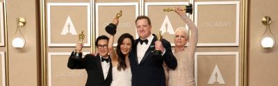 Michelle Yeoh, Jamie Lee Curtis și Brendan Fraser, marii câștigători de la Oscar. Iată lista completă