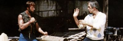 Chuck Norris și David Carradine, față în față în Lupul singuratic