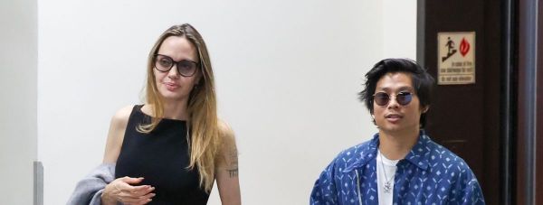 Angelina Jolie a fugit într-un suflet la spital, unde fiul ei a fost internat după un accident