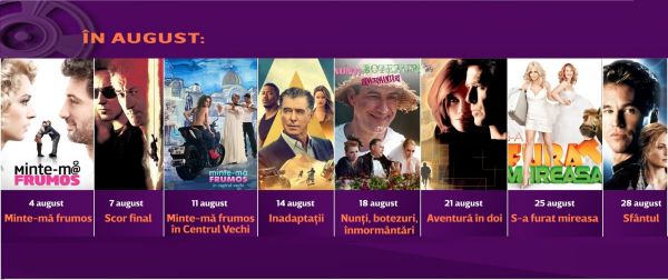 Luna august îți aduce pe PRO CINEMA combinația perfectă de acțiune și comedie