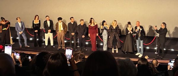 Românul George Soare, alături de Jenna Ortega, Monica Bellucci și Tim Burton la premiera filmului Beetlejuice Beetlejuice