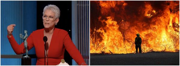 Profund afectată de incendiul din California, Jamie Lee Curtis donează 1 milion $ victimelor