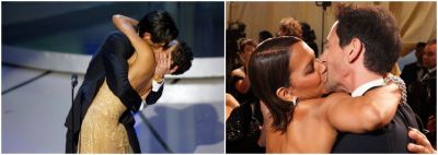 Răzbunare! Halle Berry l-a sărutat pe Adrien Brody la Oscaruri în fața iubitei lui. Ce a vrut să demonstreze?