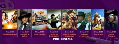 Jackie Chan și Florin Piersic aduc acțiunea la PRO CINEMA, în luna mai