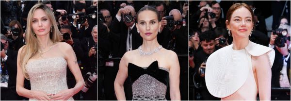 Angelina Jolie, Natalie Portman și Emma Stone au dus glamourul hollywoodian la Cannes